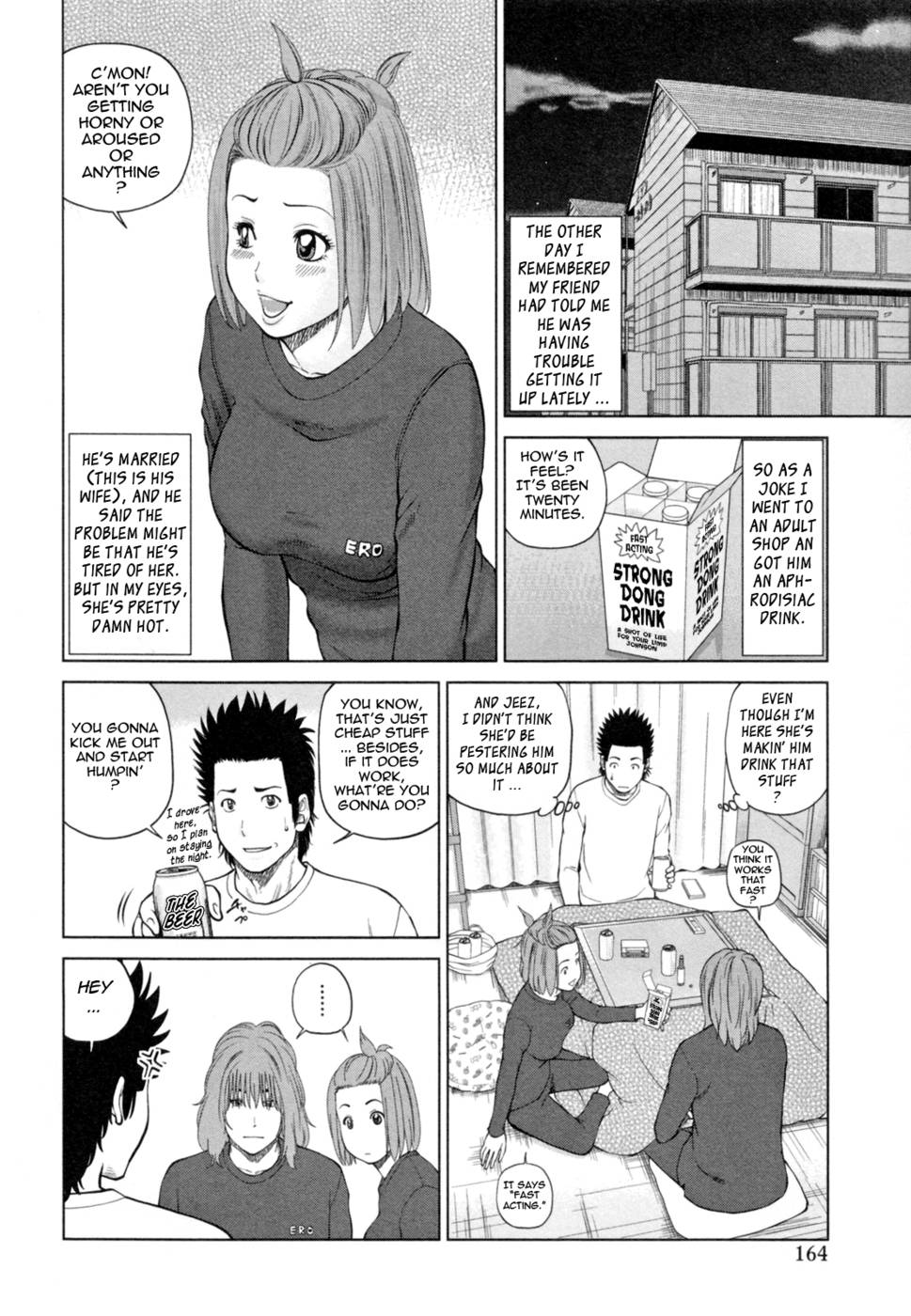 Hentai Manga Comic-32 Year Old Unsatisfied Wife-Chapter 9-Strong Dong Drink-2